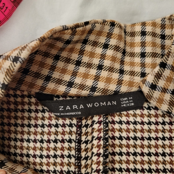 Zara dress Size US M (Fits like a Small), brown and black - Picture 6 of 6